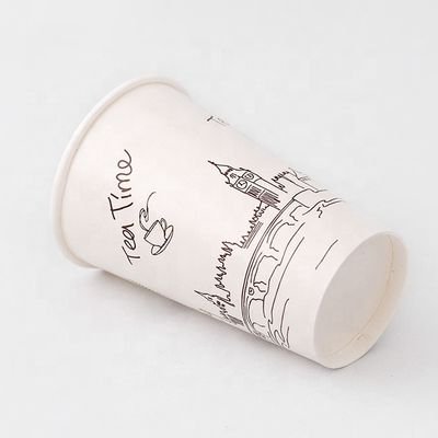 24oz ถ้วยผนังเดียว 675ml PE ครอบคลุม ถ้วยเย็นกันน้ํา biodegradable